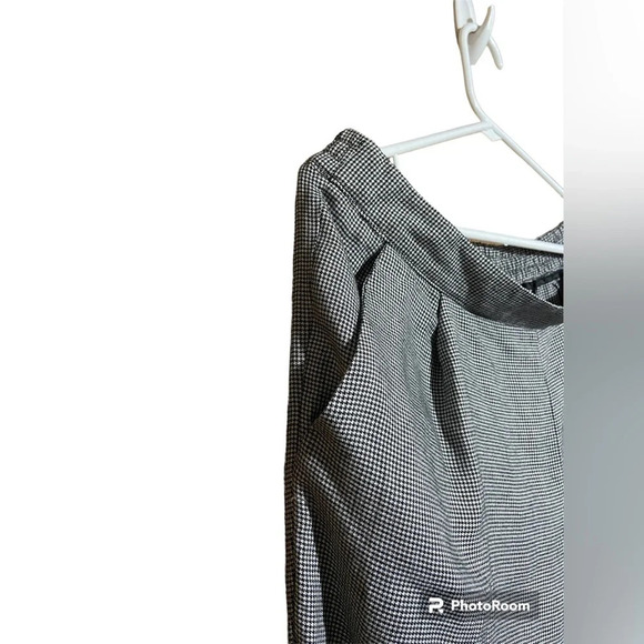 Zara Basic Checkered Black‎ & White Pants Size XL - Picture 5 of 6